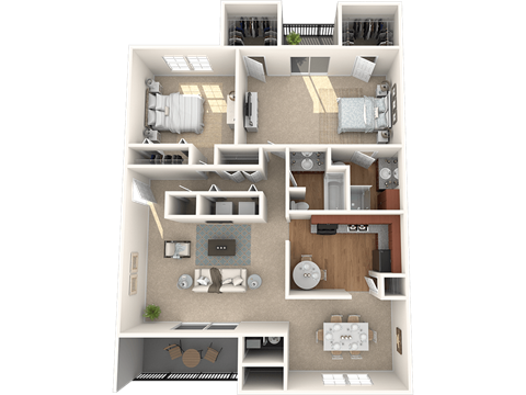 North Keystone Apartment